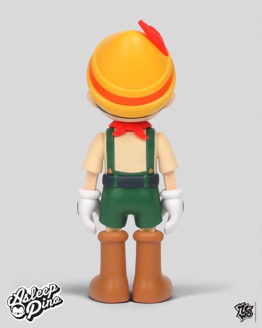 アスリープ・ピノ 眠っている ポップカルチャー アートトイ フィギュア