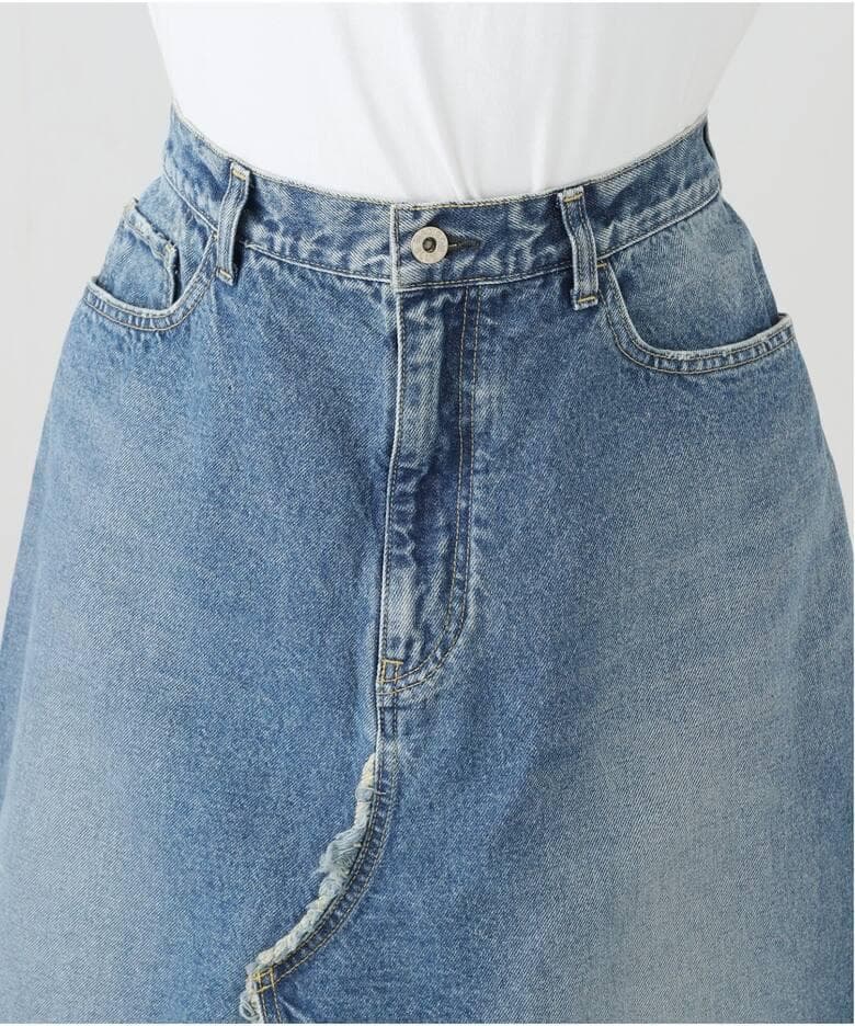 美品　マディソンブルー A-LINE SK DENIM スカート