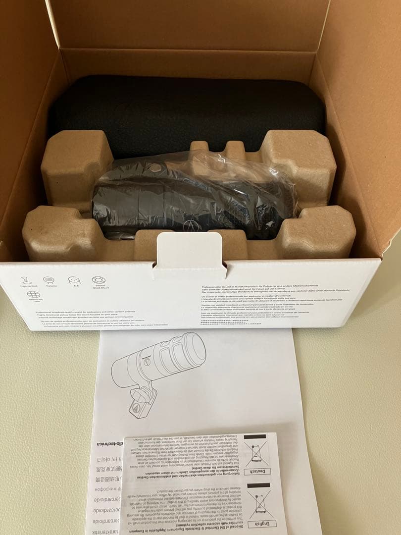 audio-technica AT2040 ダイナミックマイク + AT8176