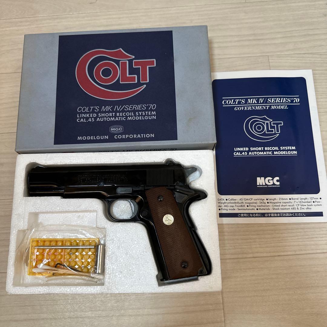 MGC COLT’S MK Ⅳ/SERIES‘70 SPG 樹脂製 ※r2-1 MGC COLT'S MK Ⅳ/SERIES'70 SPG 樹脂製 r2-5