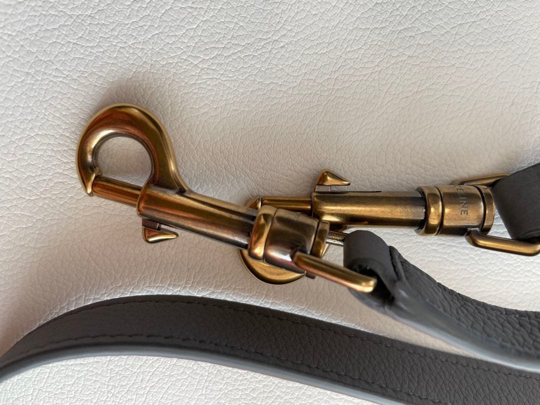 【専用】美品 セリーヌ 【CELINE】ラゲージ ナノ Nano コール グレー