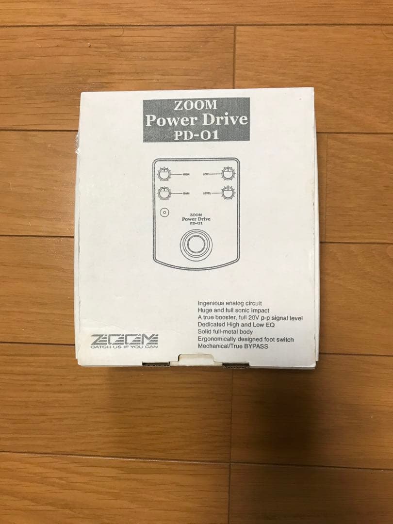 ZOOM PD-01 POWER DRIVE オーバードライブ ZOOM PD-01 Power Drive