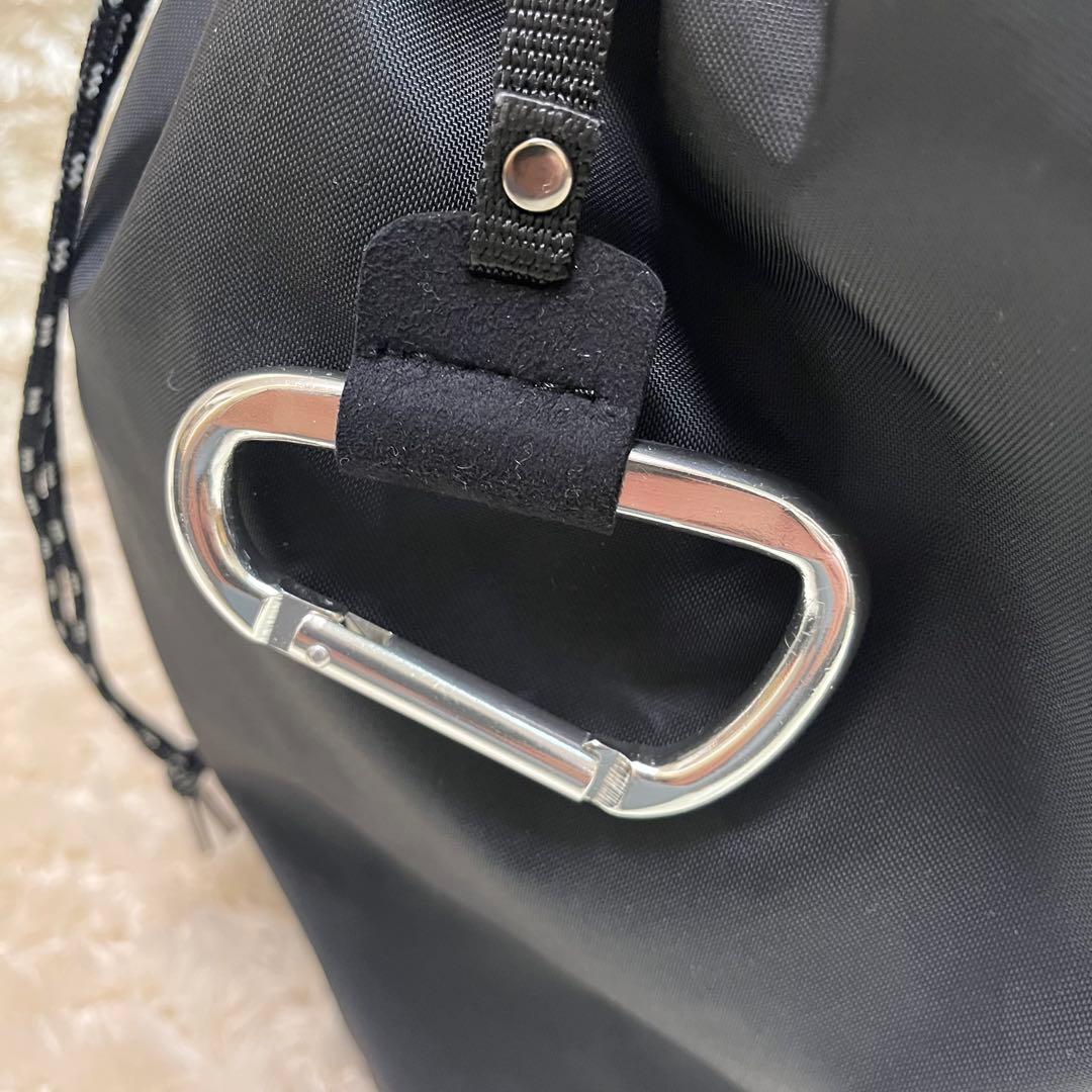 【極美品】ザッツ　zattu LUGUN ショルダーバッグ　巾着　ミニ　カラビナ