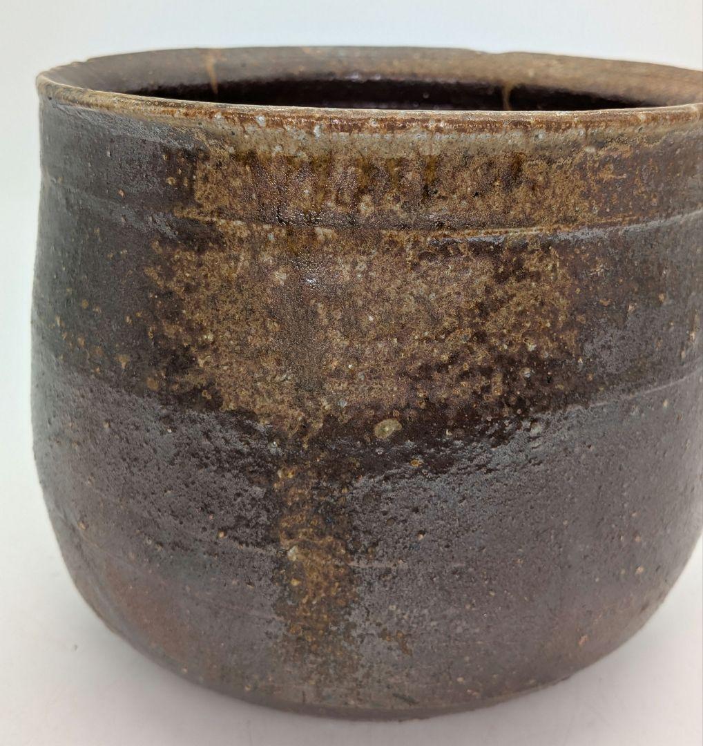 人間国宝 藤原雄 備前焼 花器 用心箱 花生 花入 フラワーベース 華道具 灰器