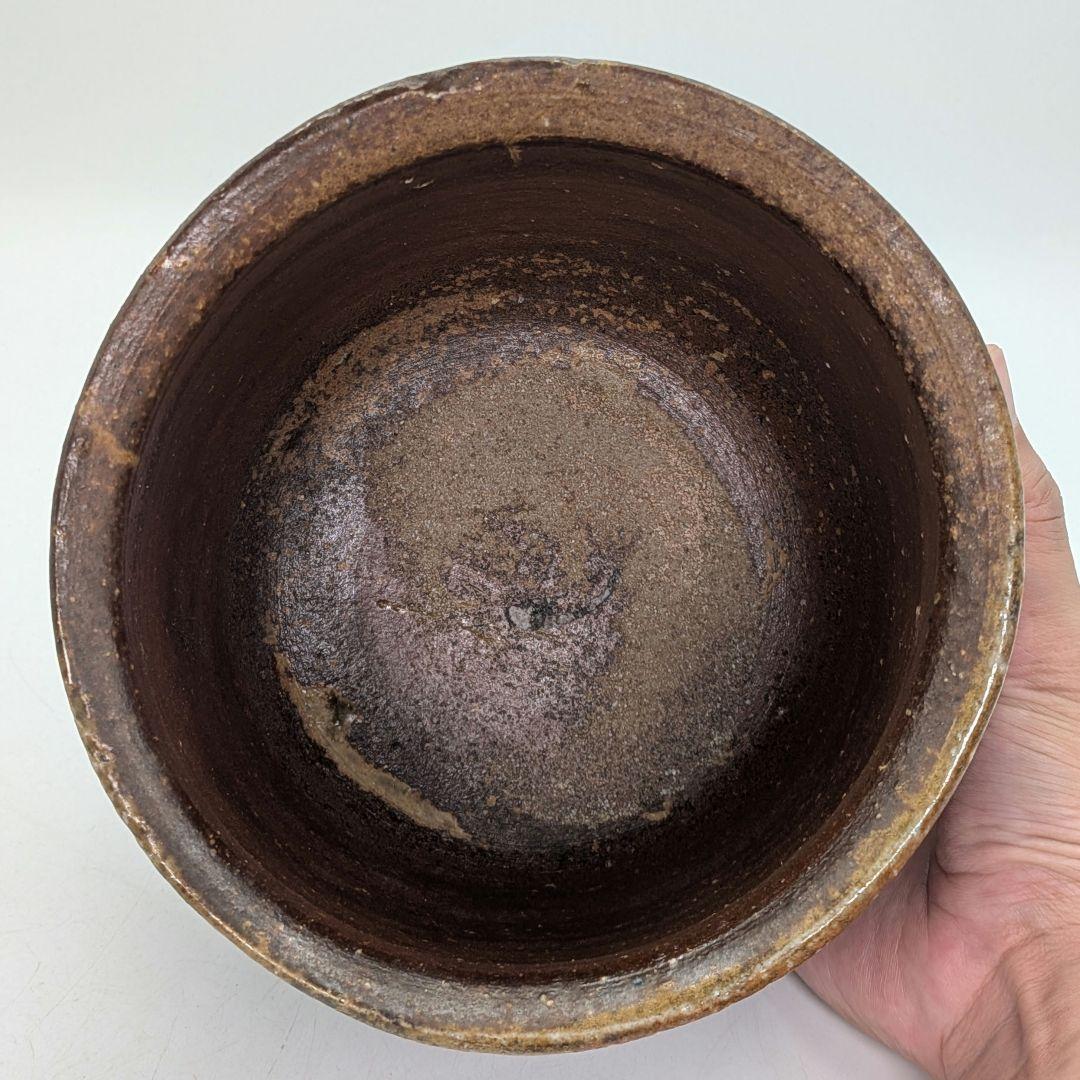 人間国宝 藤原雄 備前焼 花器 用心箱 花生 花入 フラワーベース 華道具 灰器