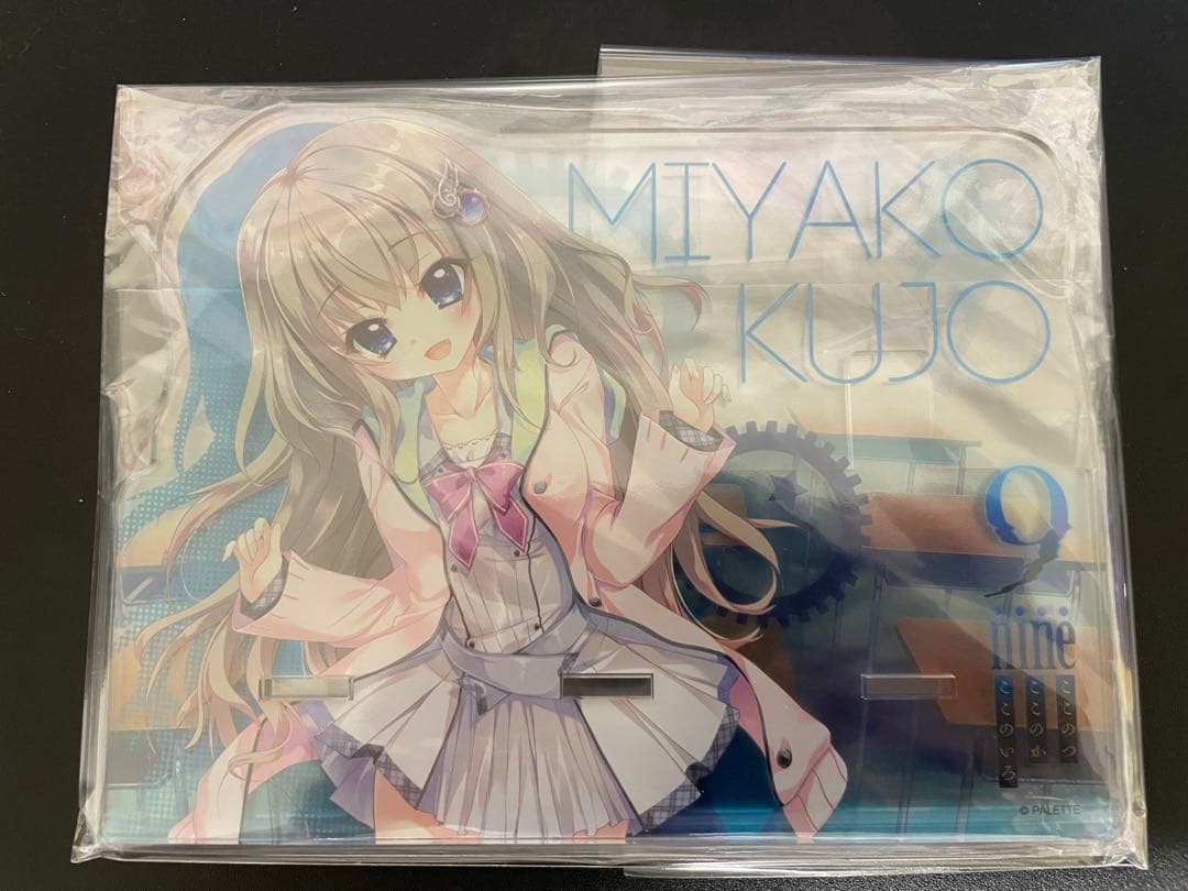 9-nine- 九條都 スマホスタンド 九條都 9-nine- ぱれっと アクリル