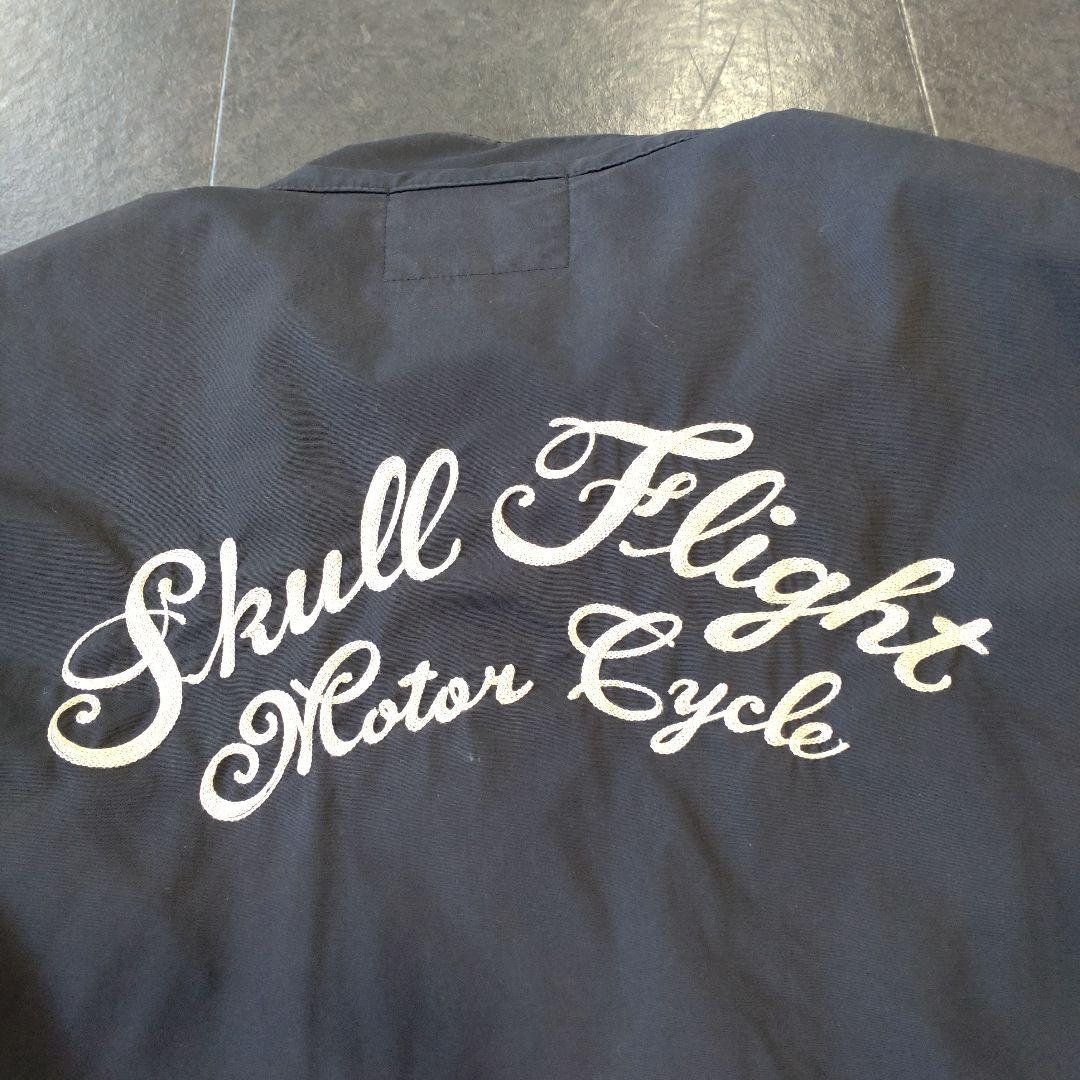 Bikers_studio_Japan様用　レア美品 スカルフライト メンズXL