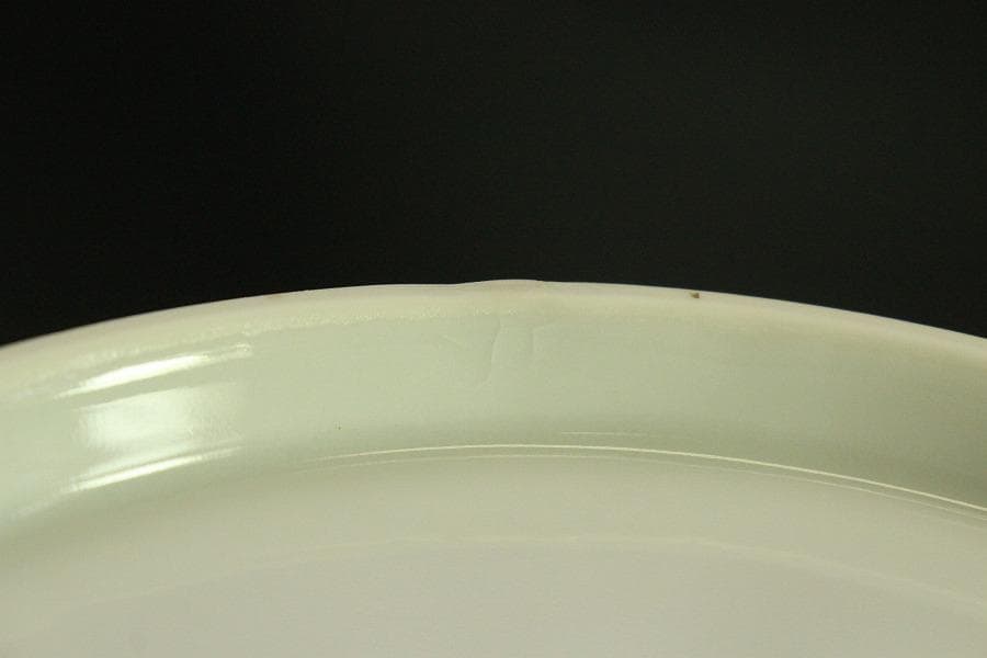 九谷焼 皿揃 色絵花鳥 八角皿 五枚 共箱(メ1538)