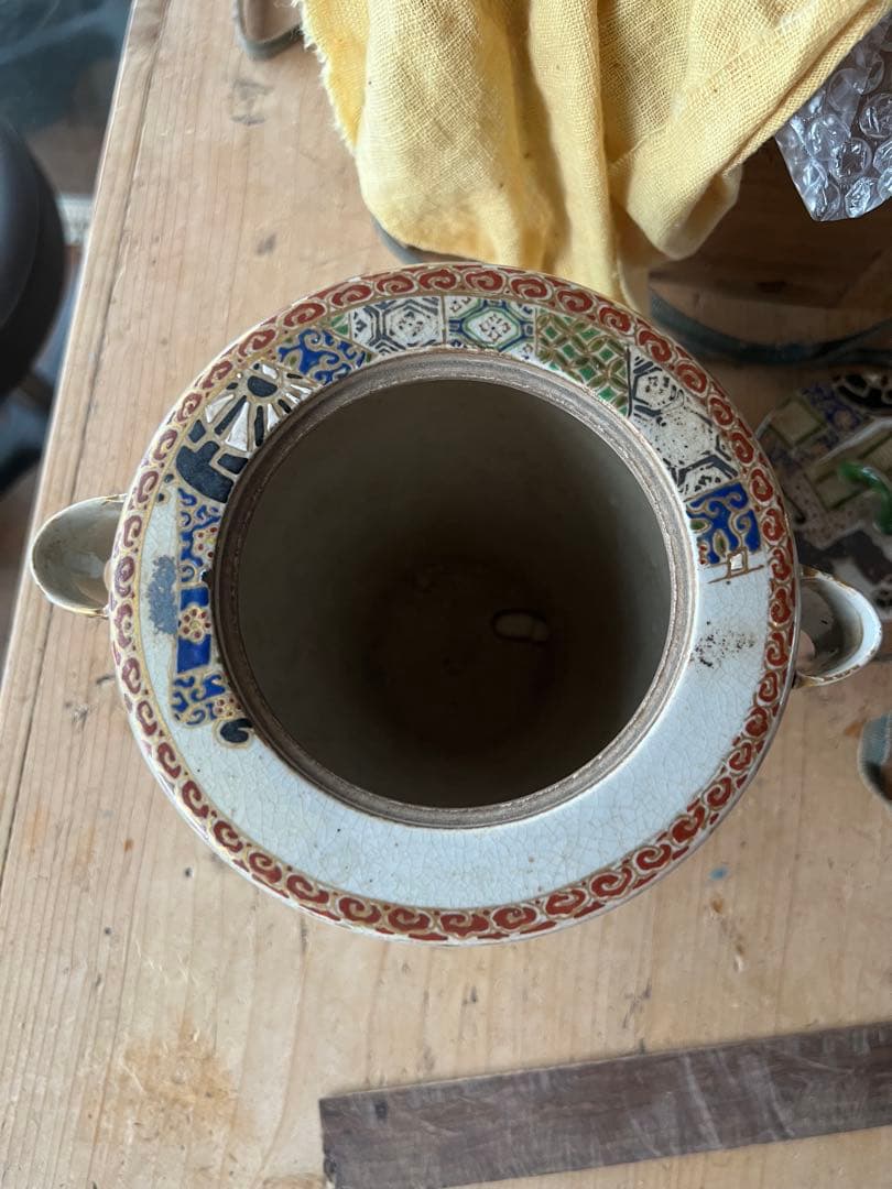 仁清多色装飾 陶器 お茶