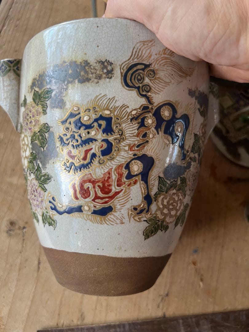 仁清多色装飾 陶器 お茶