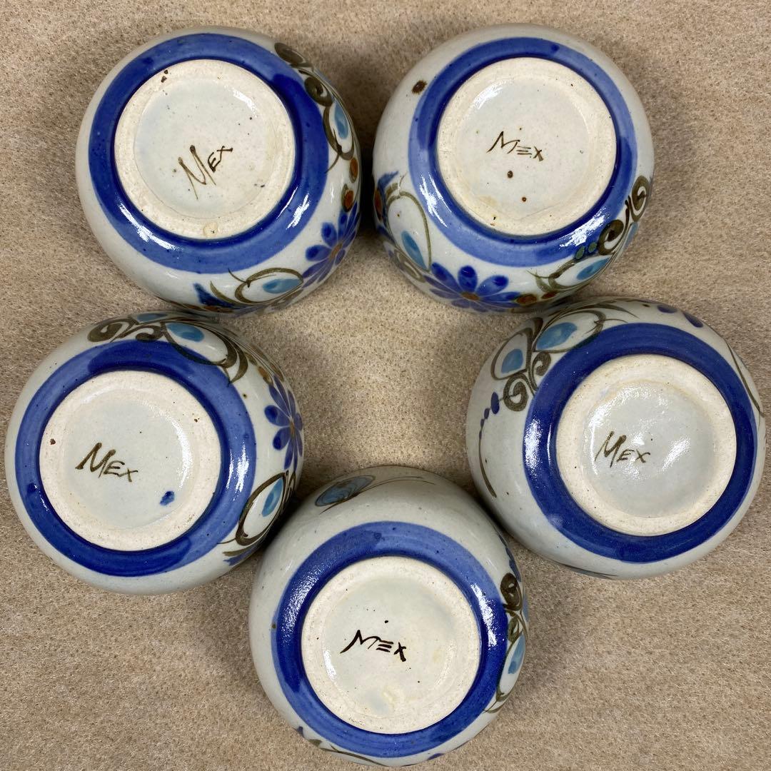 メキシコ トナラ焼き 皿 湯呑み 飯碗 16点セット