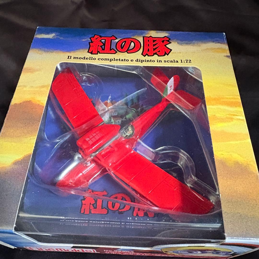 未開封　紅の豚　1/72スケール　サボイアS.21F『後期型』　塗装済完成モデル