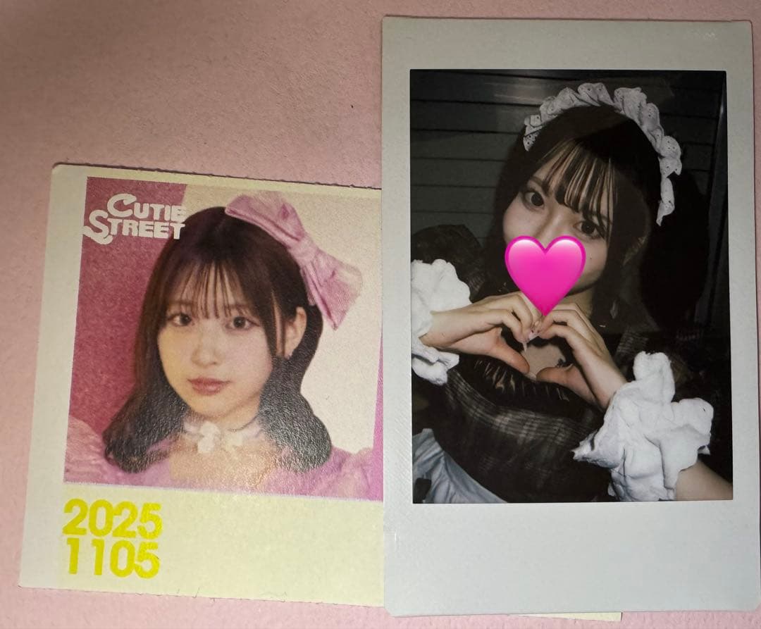 CUTIE STREET 桜庭遥花 生誕衣装チェキ