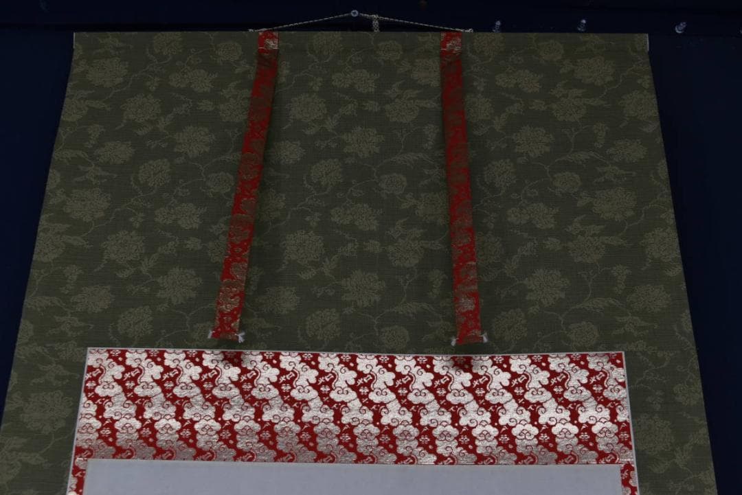 西国三十三ヶ所霊場集印肉筆掛軸/掛軸/名家伝来/AA-40