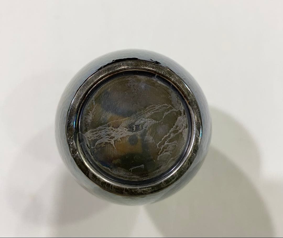 あ*3様 銀製チロリ(刻印　銀製)と銀杯(刻印　silver)