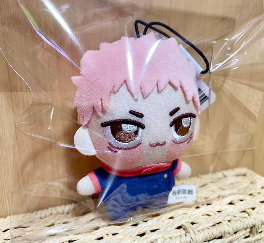 ☆美品☆呪術廻戦　ちょぴぬいぷち　虎杖悠仁　ユージ　ぬいぐるみ　桃ゆじ　エラー品