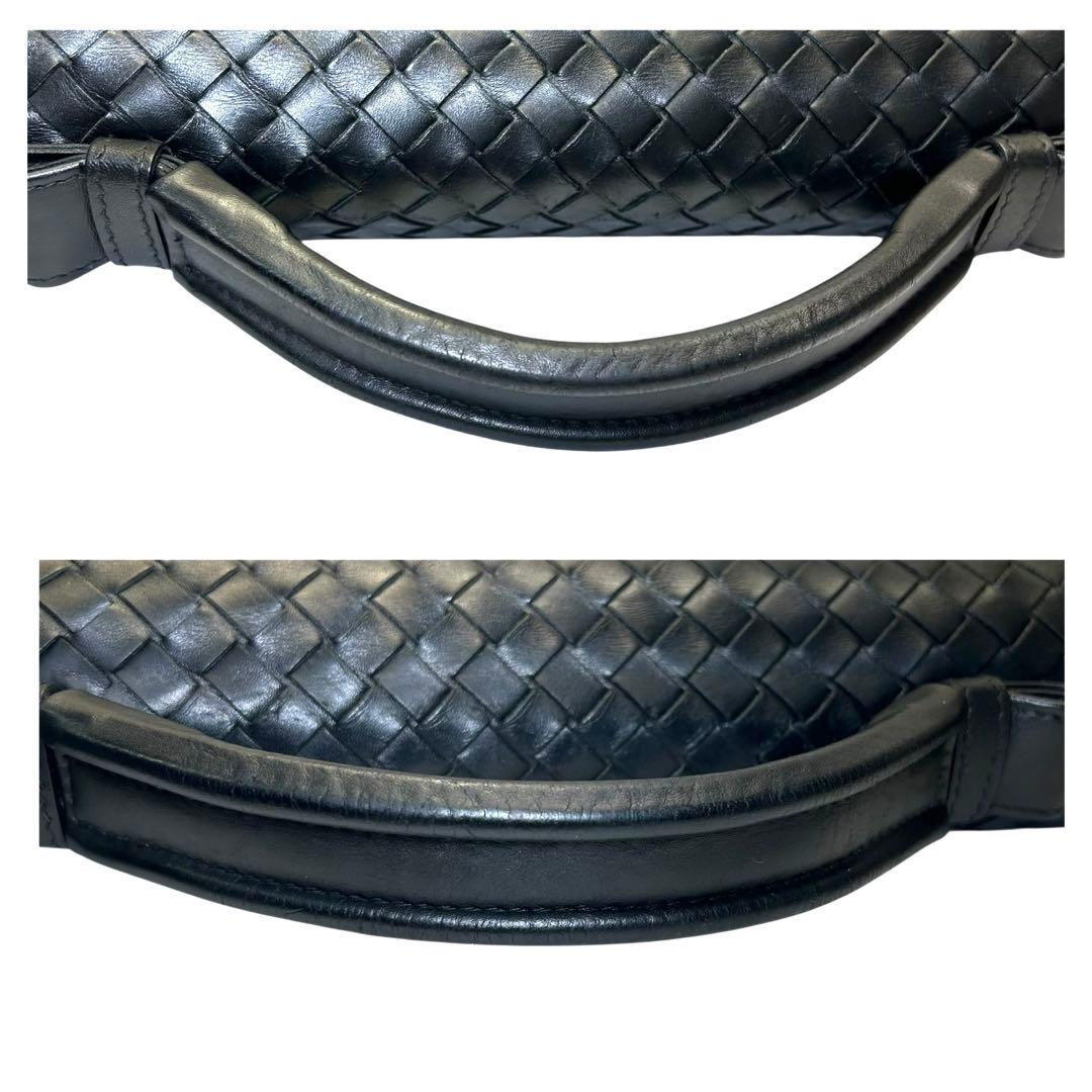 BOTTEGA VENETA ボッテガヴェネタ　ビジネスバッグ　黒　A4収納