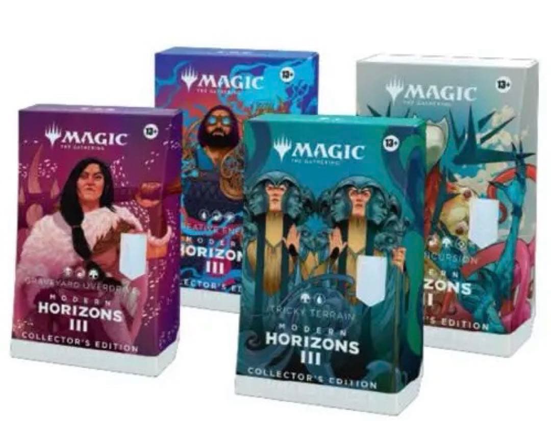 MTG モダンホライゾン3統率者デッキコレクターズエディション4種各1