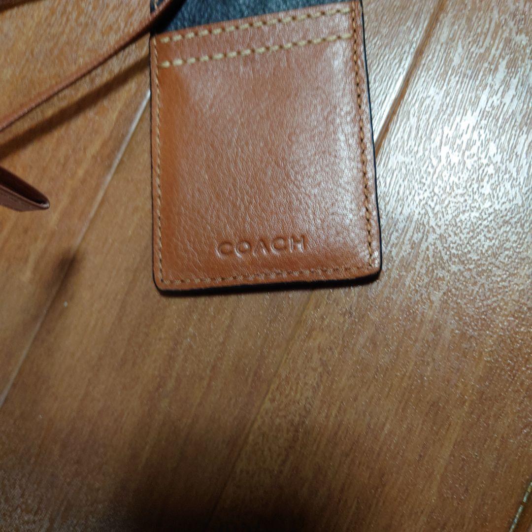 Coachフリンジ花モチーフショルダーバッグ、バスケース付き