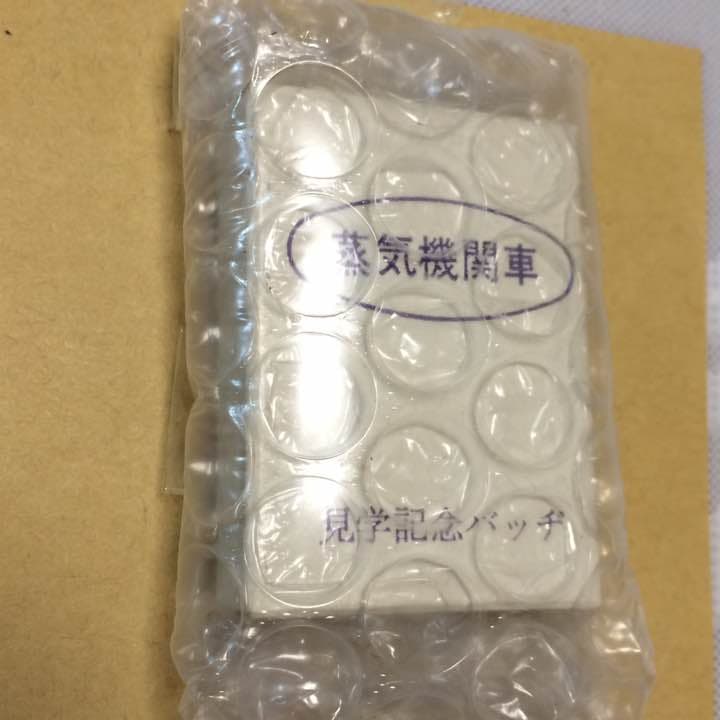 【値下げしました】特急マーク 蒸気機関車 見学記念バッジ ※送料無料