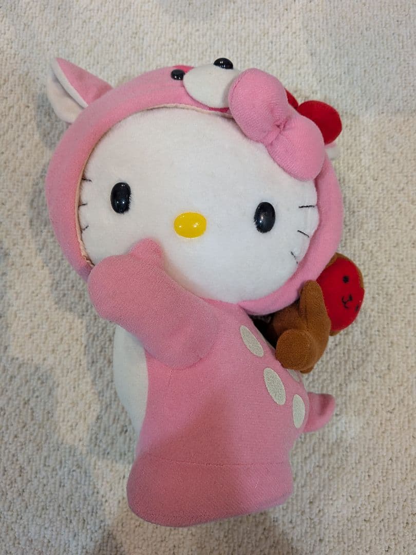 ご当地　ハローキティぬいぐるみ　広島宮島　鹿　2003 年