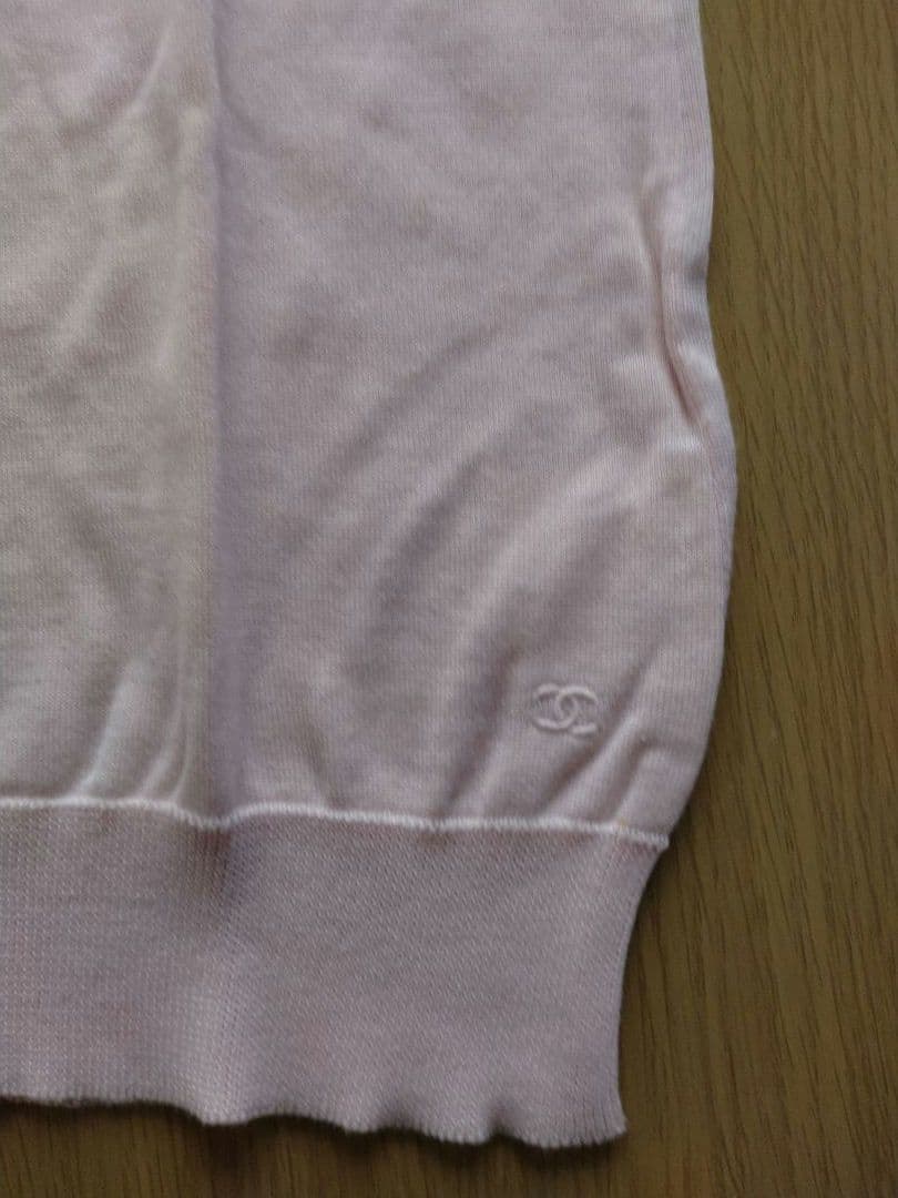 CHANEL ピンク タンクトップ サイズ44