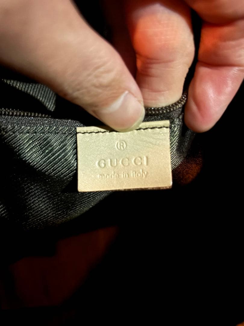 最終値下げ　Gucci グッチ　GG柄　ベージュ ショルダー　レディース　極美品