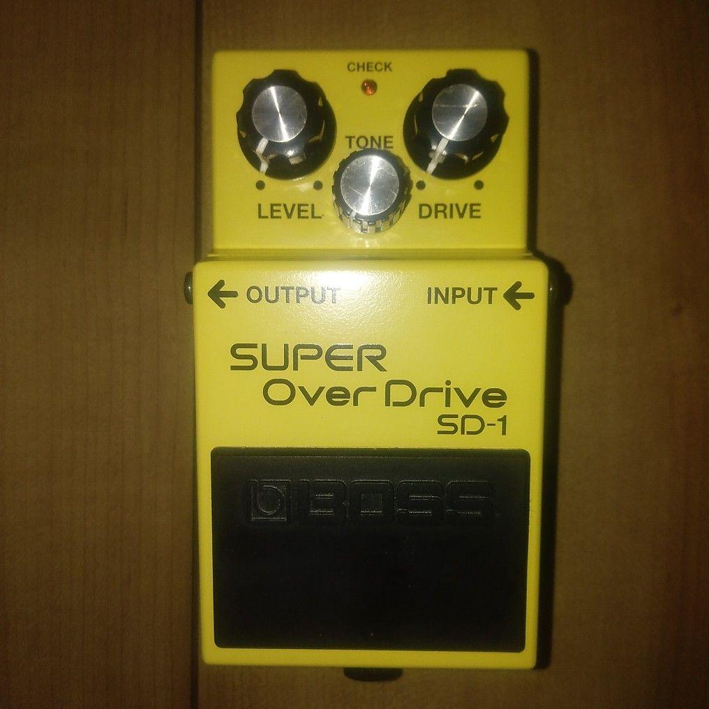 美品 BOSS SUPER OverDrive SD-1
