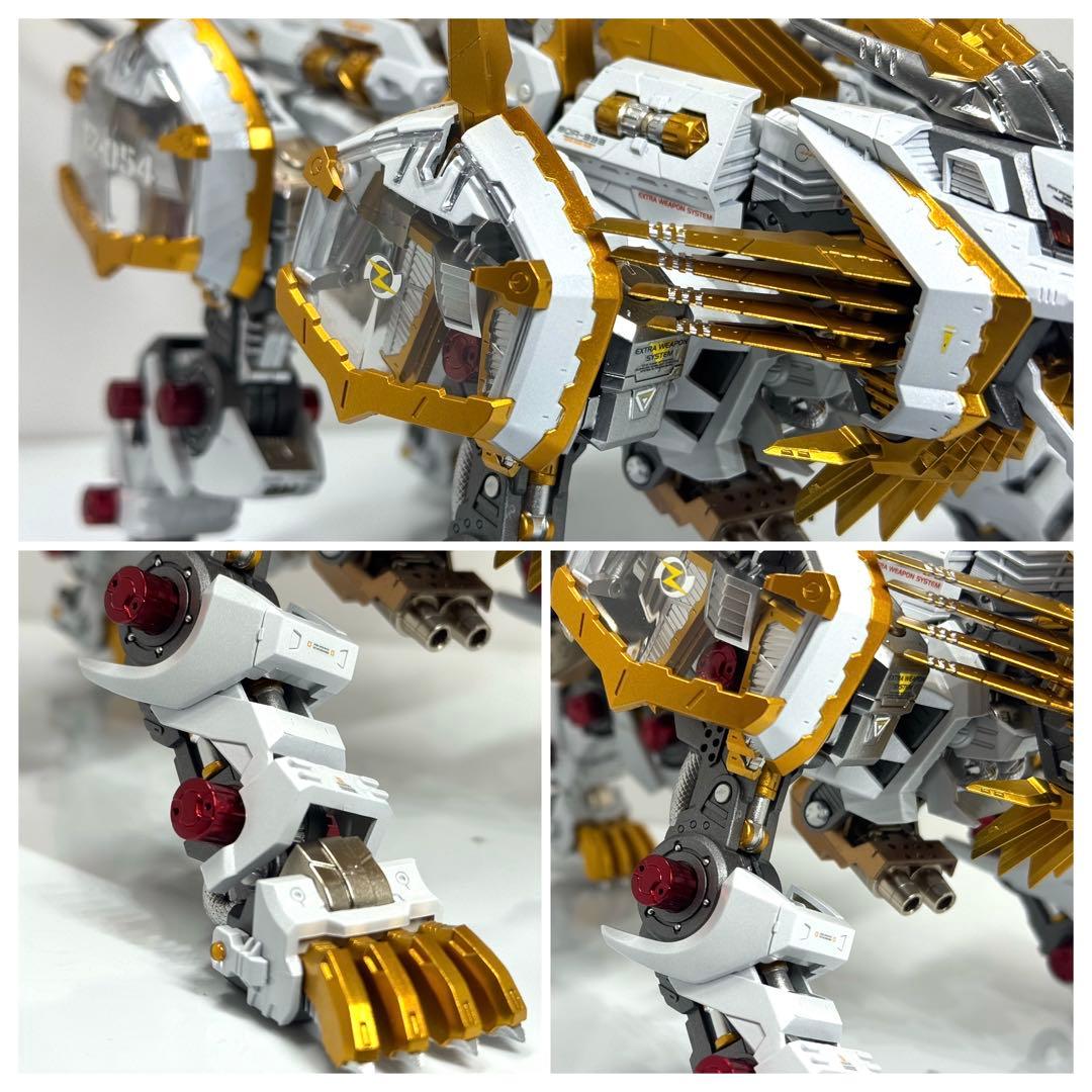 コトブキヤ　HMM ゾイド　ライガーゼロイクス　共和国仕様　全塗装