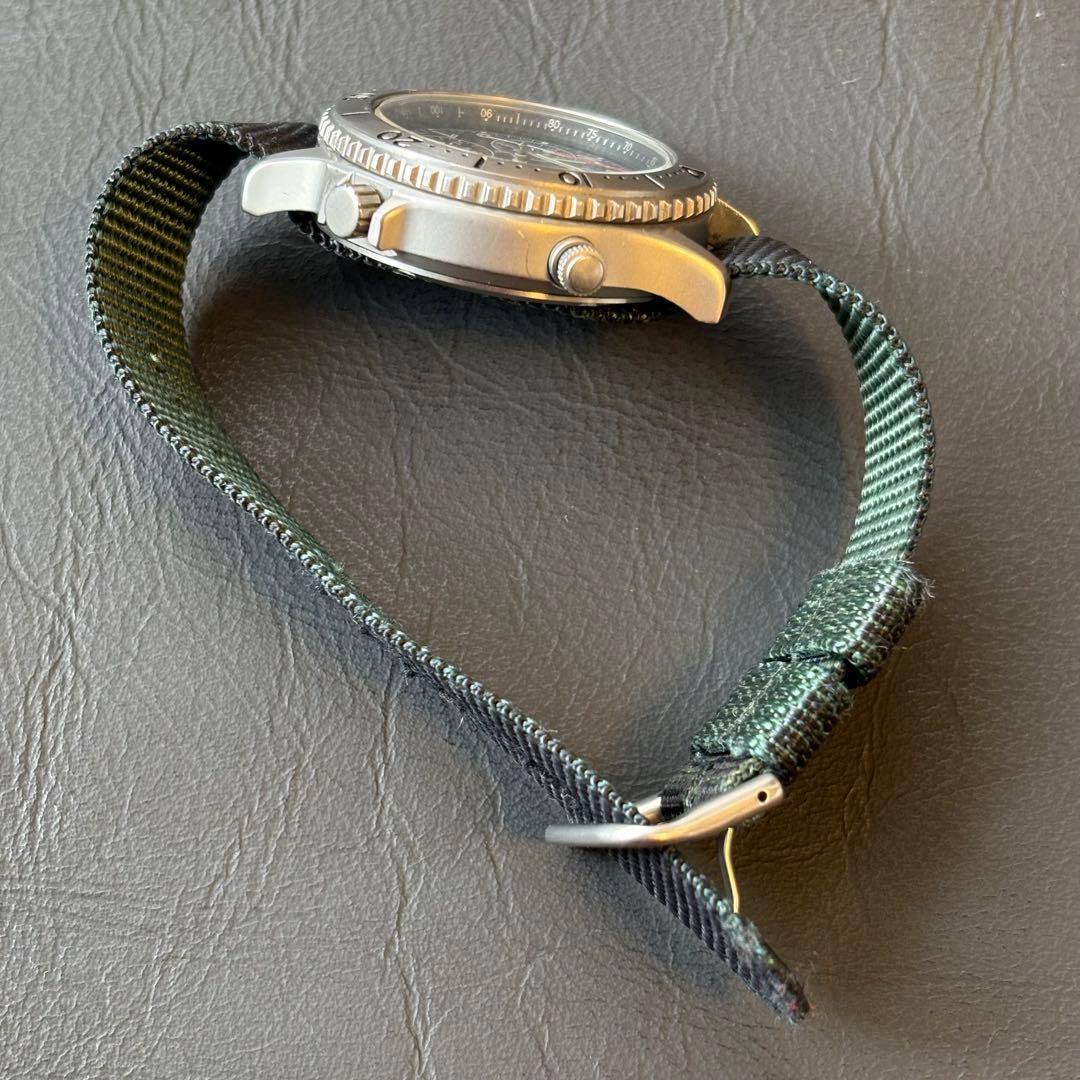 希少　稼動品　CASIO TIMBER CRUISER クロノグラフ腕時計