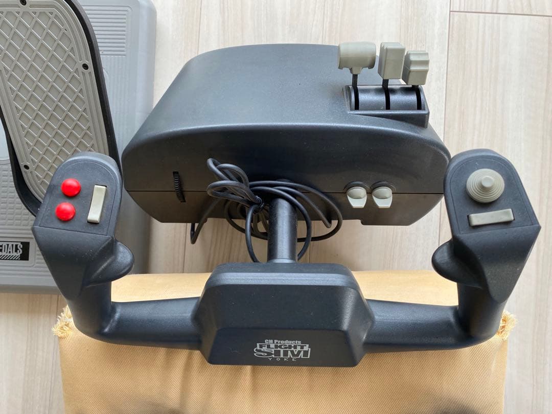 フライトシュミレーター ヨーク&ラダーペダルセット