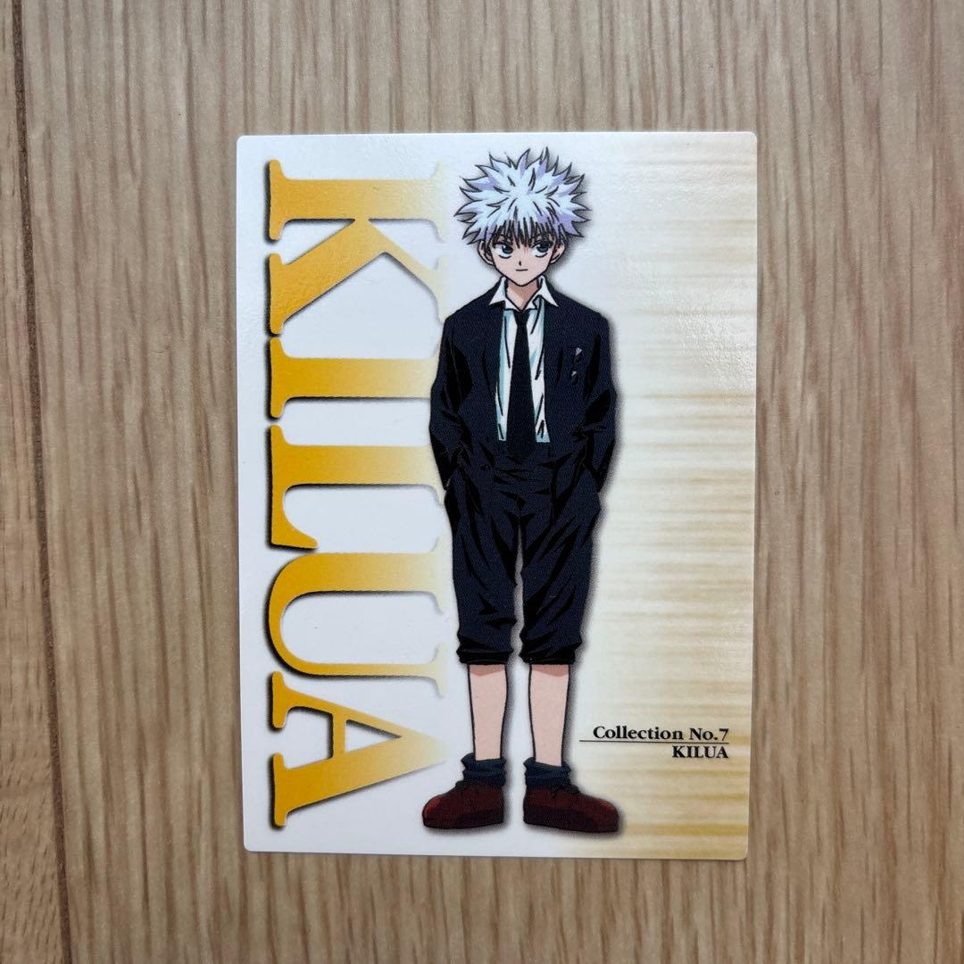 HUNTER×HUNTER旧 カードコレクションL No.7 キルア レア HUNTER