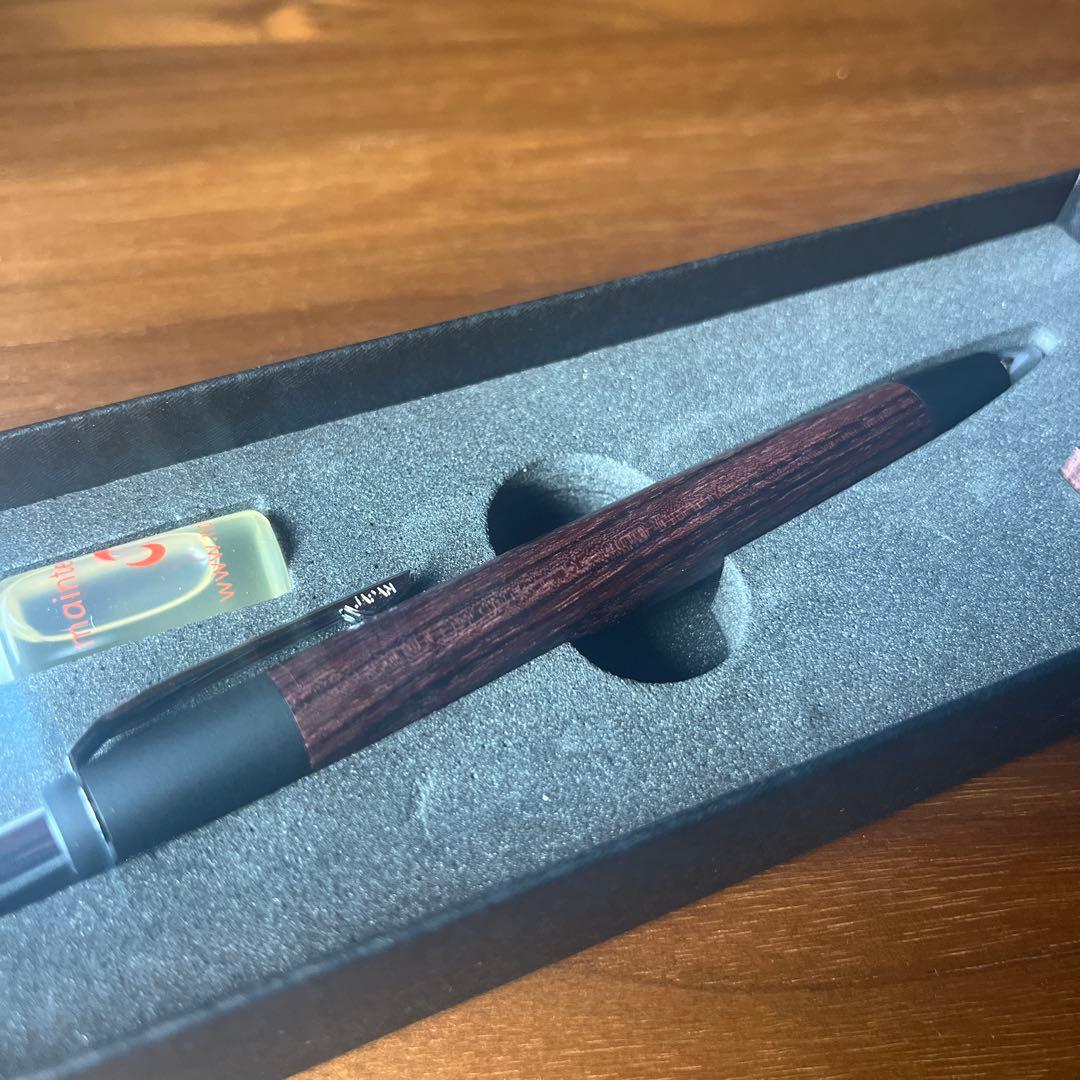 野原工芸 シャーペン キングウッド シャープペンシル シルバー 文房具