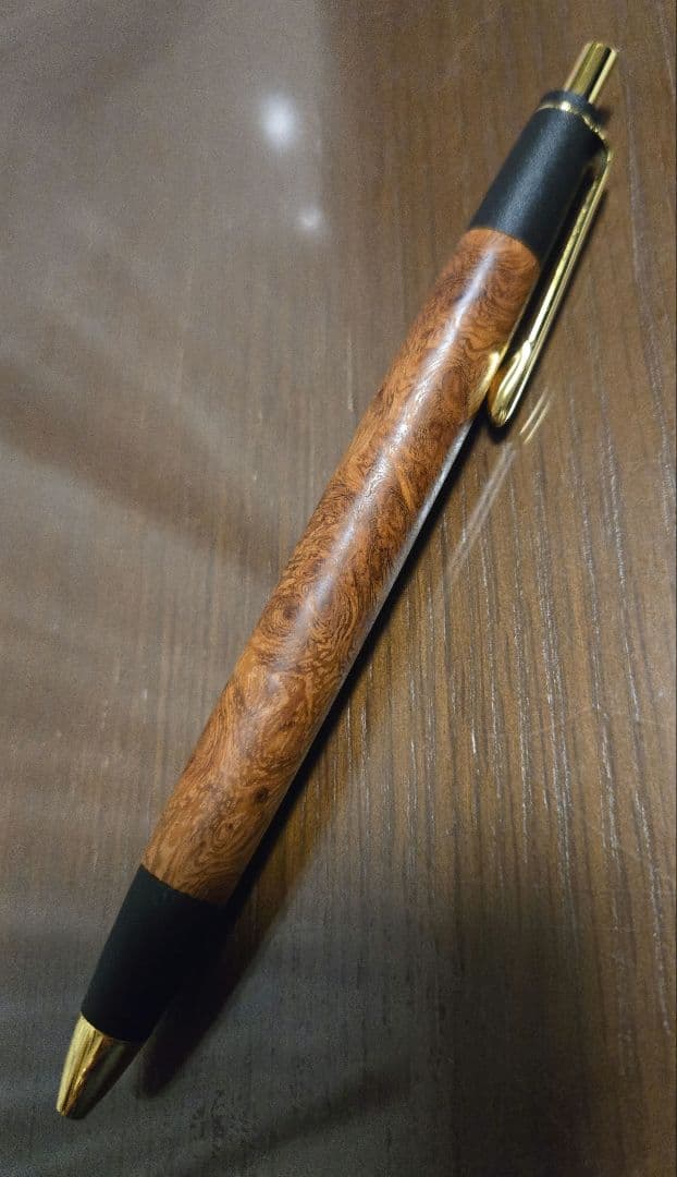 ボナンペン　花梨瘤　ボールペン ボナンペン シャーペン 本花梨瘤