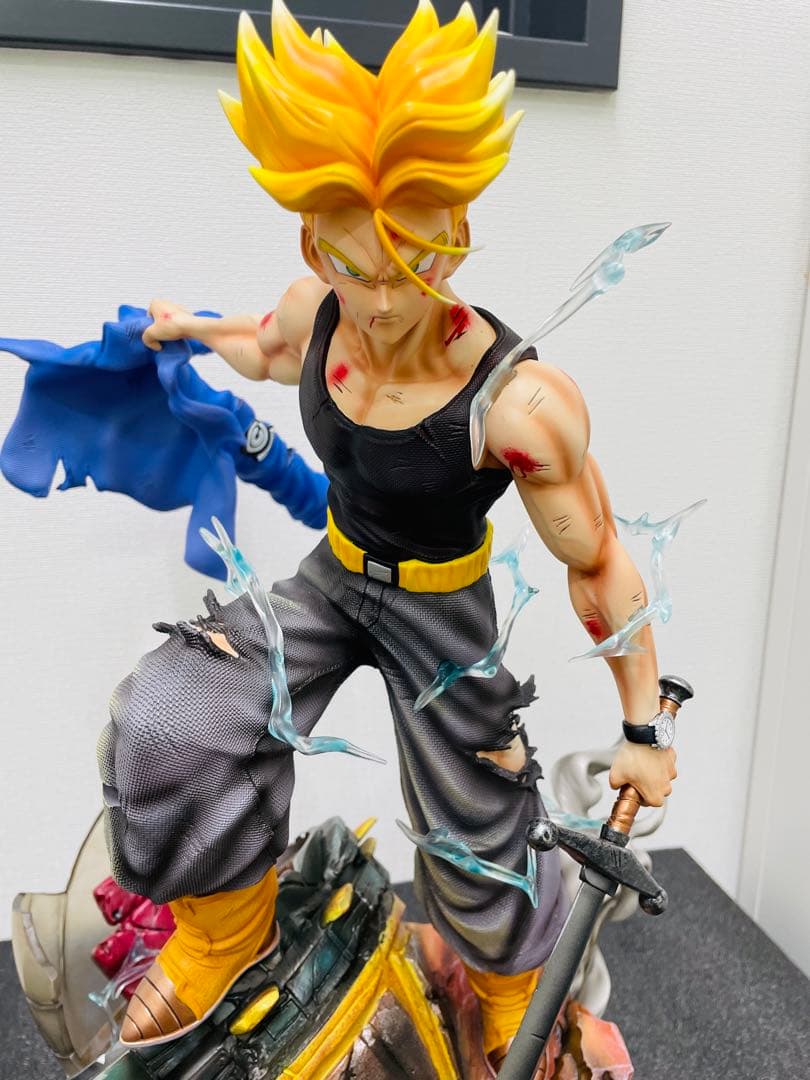 ガレージキットスタチュードラゴンボールトランクスサイヤ人1/6サイズ 専用 ドラゴンボール フィギュア ガレージキット 限定絶版