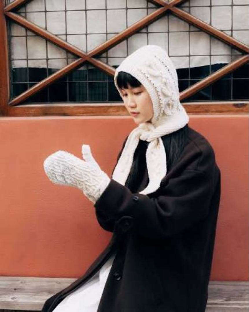 セールファッション - YUKI FUJISAWA バラクラバ ニット帽 フード