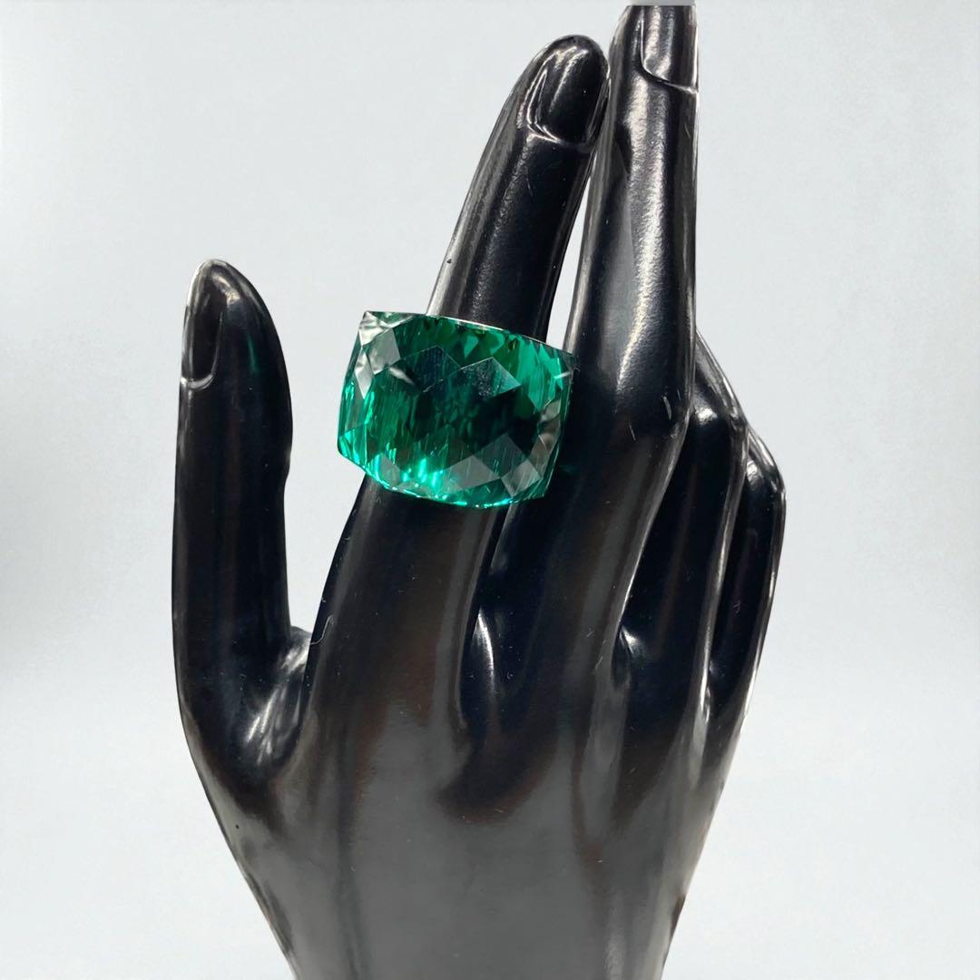 スワロフスキー ニルヴァーナ エメラルドグリーン リング 13号 275