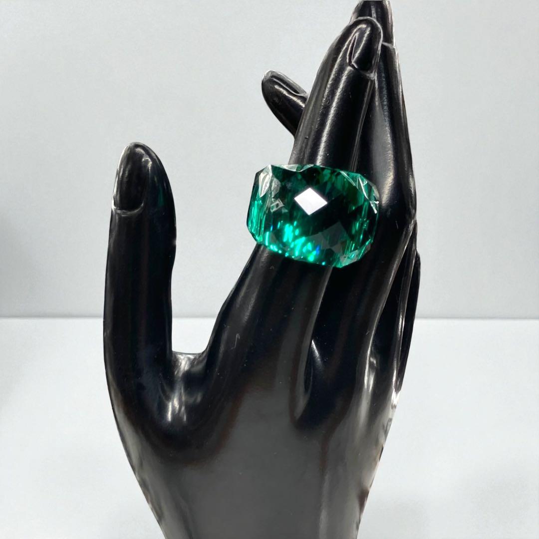 スワロフスキー ニルヴァーナ エメラルドグリーン リング 13号 275