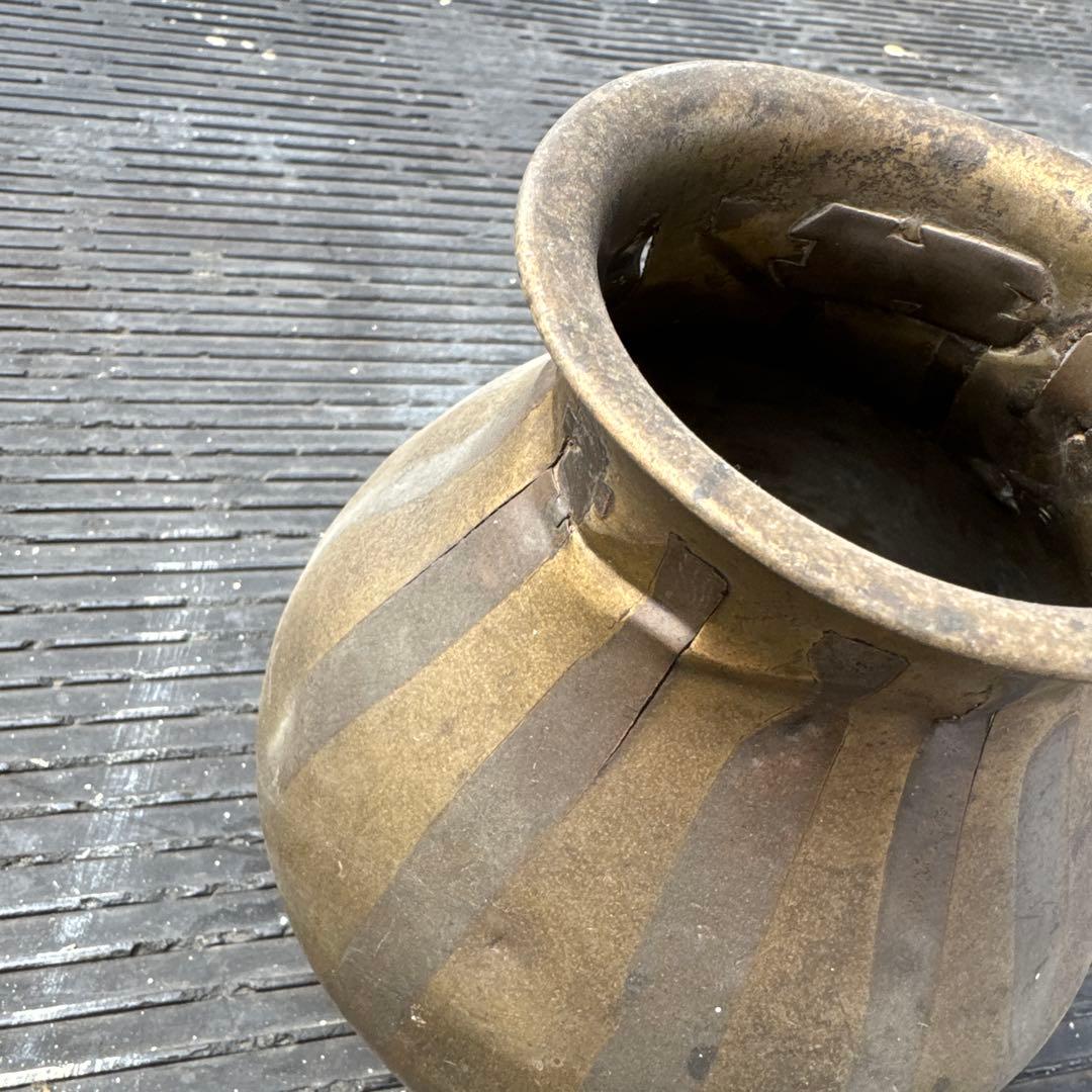 インドブラス聖水入れ Ｂ