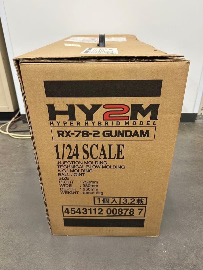 HY2M RX-78-2 ガンダム　1/24 初回生産限定オリジナルTシャツ付