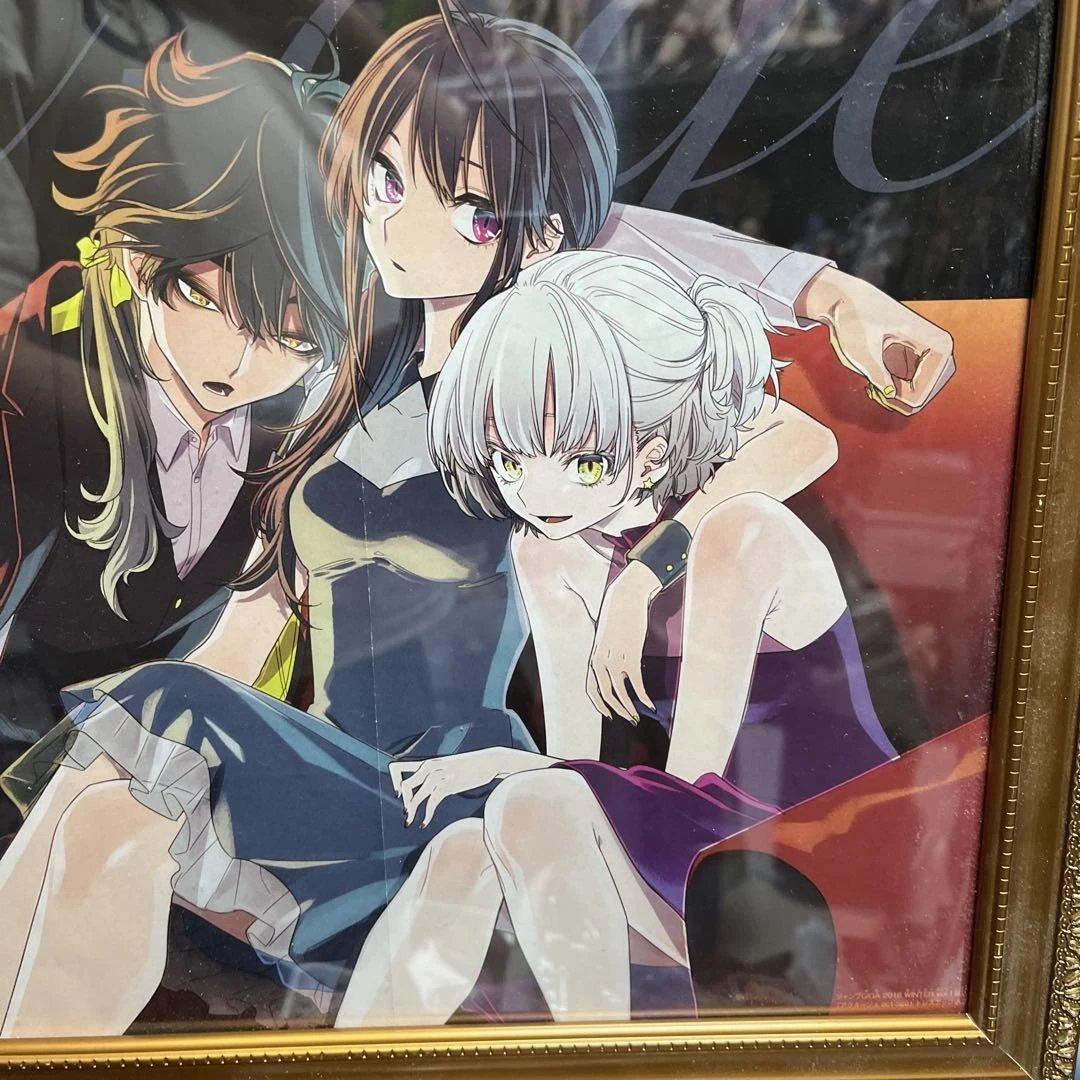 アクタージュ 夜凪景 百城千世子 明神阿良也 非売品 ポスター 額付