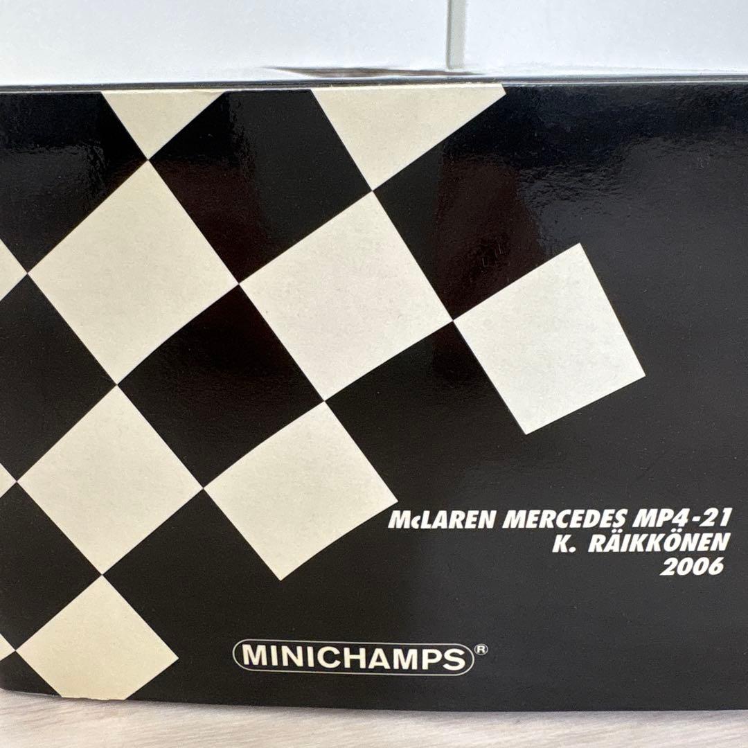 マクラーレンメルセデスMP4/21 キミライコネン ミニカー 1/18