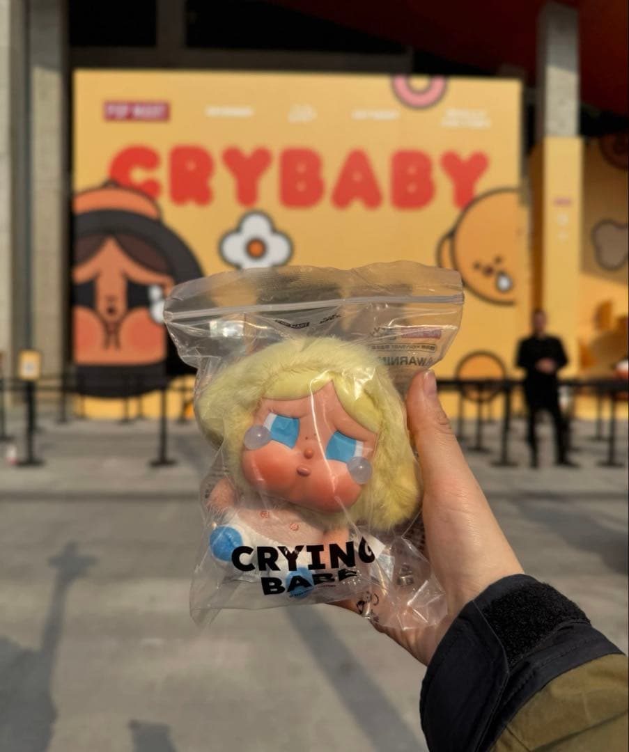 その他 POPMART Crybaby Crying Babe