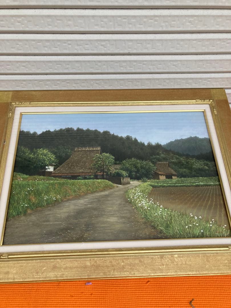 初夏の丹波路　身野　友之　額サイズ約58×77㎝