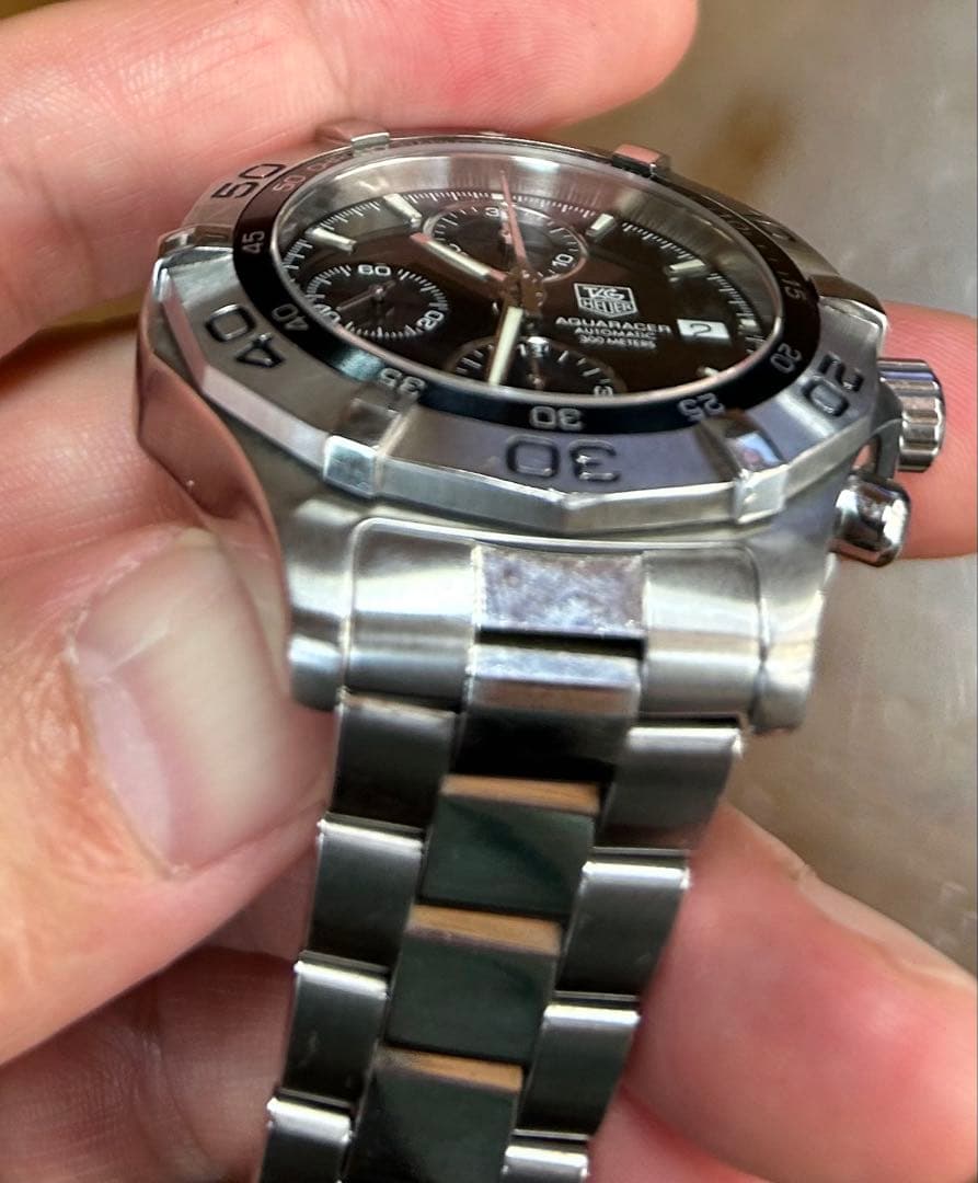 TAG Heuer Aquaracer クロノグラフ　CAF2110BA0809