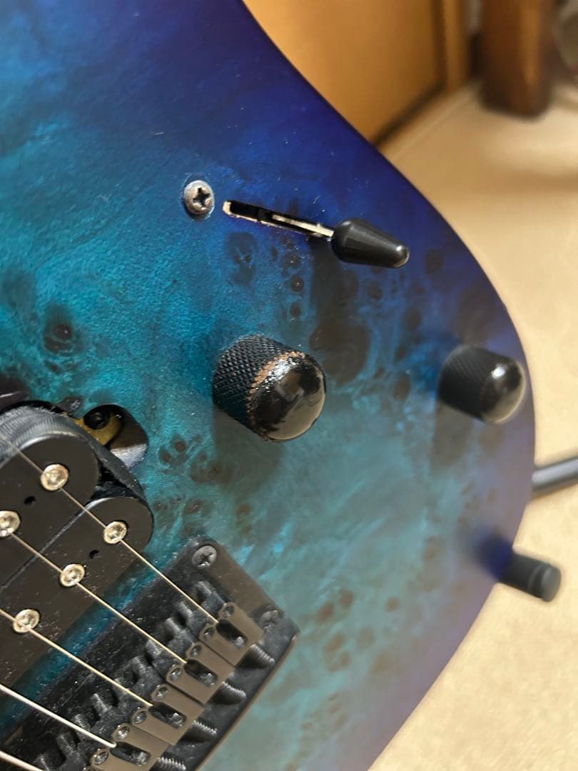 7弦ギターIbanez RG7421PB／WH10V3 /PTPRE - メルカリ