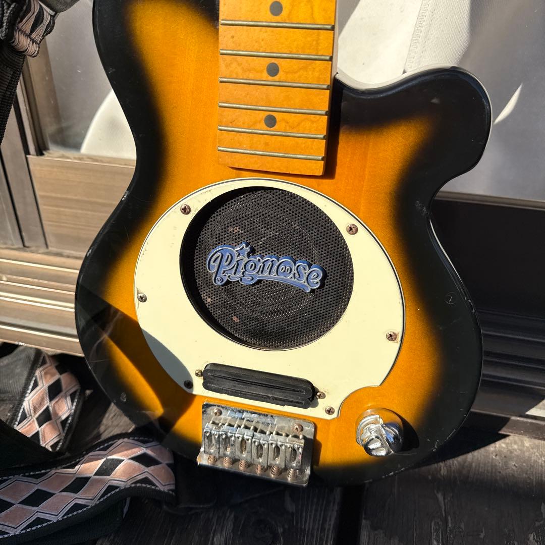 Pignose ピグノーズ ミニギター アンプ内蔵 サンバースト メイプル