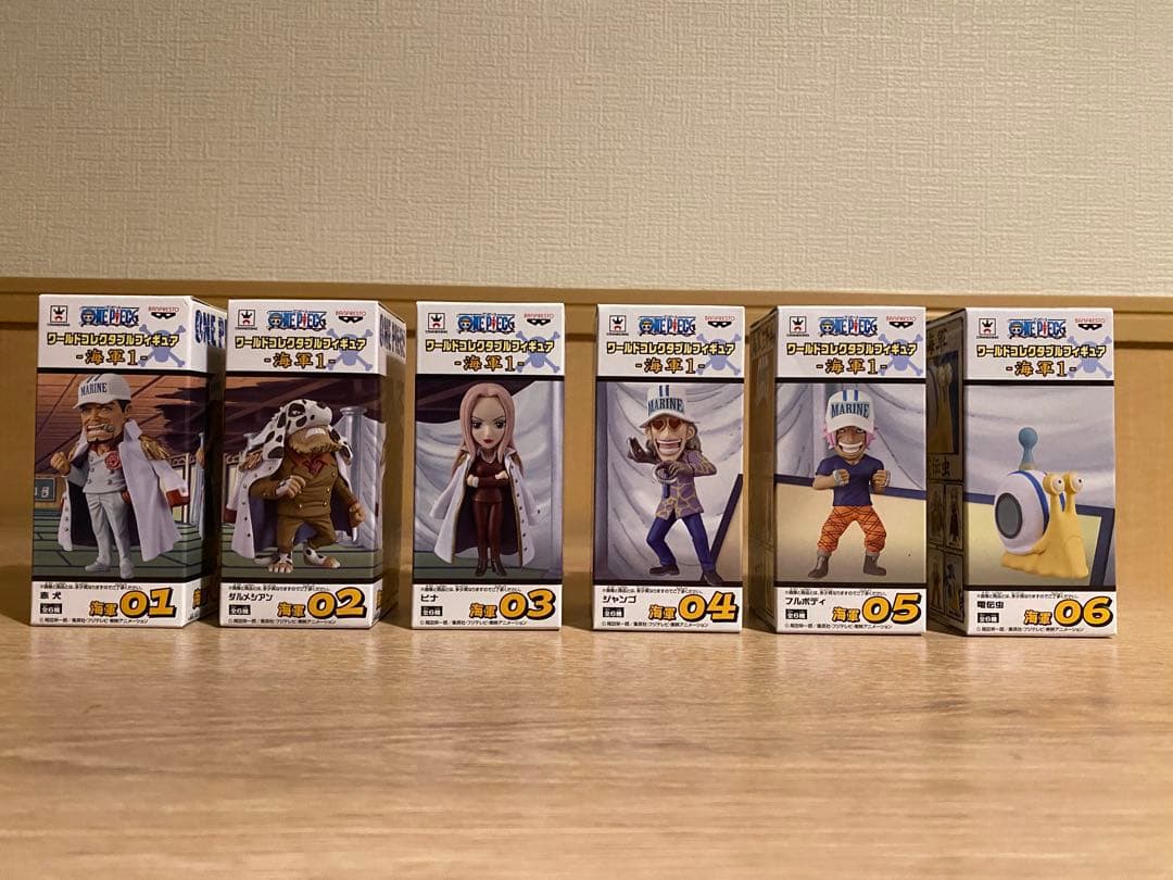 【SALE】フルセット 海軍 コレクタブル フィギュア ワンピース 稀少