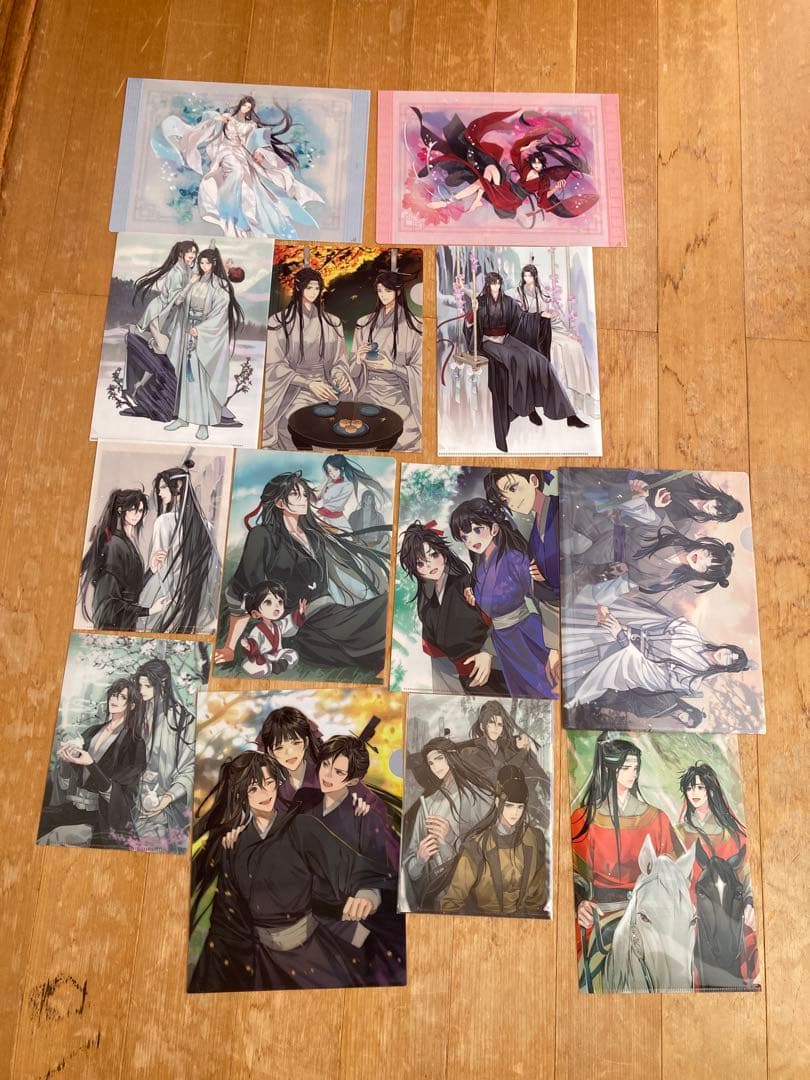 魔道祖師クリアファイルセット　19種 魔道祖師クリアファイルセット 19種 魔道祖師クリアファイルセット 19