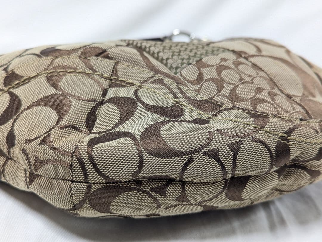 コーチ　COACH シグネチャー　ショルダーバック　パッチワーク　F12315